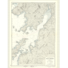 Reproduction carte marine ancienne - 6460 - KYUSYU (Côte Ouest), KYUSHU (Côte Ouest), NAGASAKI (Port) - JAPON - PACIFIQUE - (196