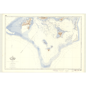 Reproduction carte marine ancienne - 6462 - TUAMOTU (Archipel), GAMBIER (îles) - POLYNESIE FRANCAISE - PACIFIQUE - (1974 - ?)