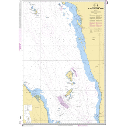 Shom Raster Géotiff - 7518 - De Al Hudaydah à Al Mukhà