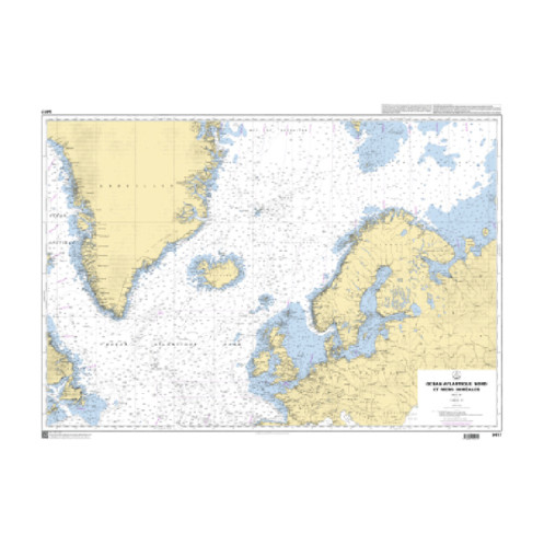 Shom Raster Géotiff - 5417 - Océan Atlantique Nord et mers boréales