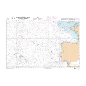 Shom Raster Geotiff - 6623 - INT 103 - De La Manche au Détroit de Gibraltar et à l'archipel des Açores