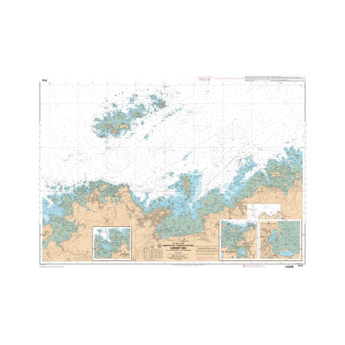 Shom Raster Géotiff - 7125 - Abords de perros-Guirec - Les Sept Iles - De l'Ile Grande à l'Ile Balanec