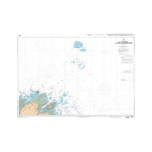 Shom Raster Géotiff - 7153 - De l'Île de Bréhat au plabeau des Roches Douvres