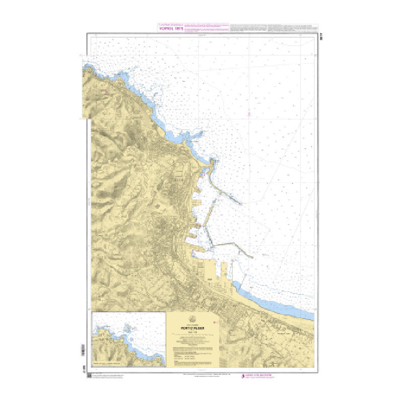 Shom Raster Géotiff - 5617 - Port d'Alger