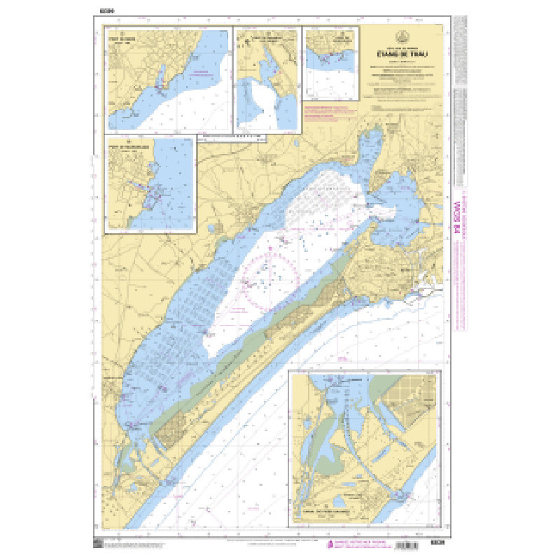 Shom Raster Géotiff - 6839 - Etang de Thau