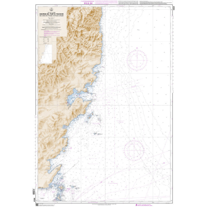 Shom Raster Géotiff - 6929 - Abords de porto-Vecchio - De l'anse de Favone aux îles Lavezzi