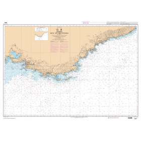 Shom Raster Géotiff - 6951 - De Fos-sur-Mer à Capo Mele