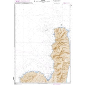 Shom Raster Géotiff - 6969 - De Cap Corse à la punta de l'Acciolu - Golfe de Saint-Florent