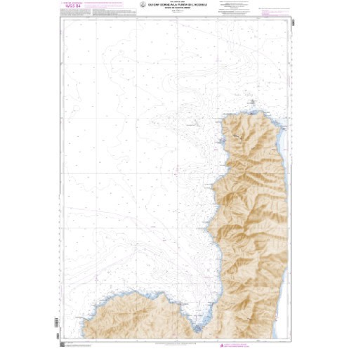 Shom Raster Géotiff - 6969 - De Cap Corse à la punta de l'Acciolu - Golfe de Saint-Florent