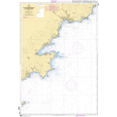 Shom Raster Géotiff - 7408 - De Cavalaire-sur-Mer à la Rade d'Agay