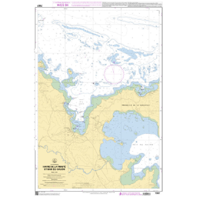 Shom Raster Géotiff - 7087 - Havre de la Trinité et Baie de Galion