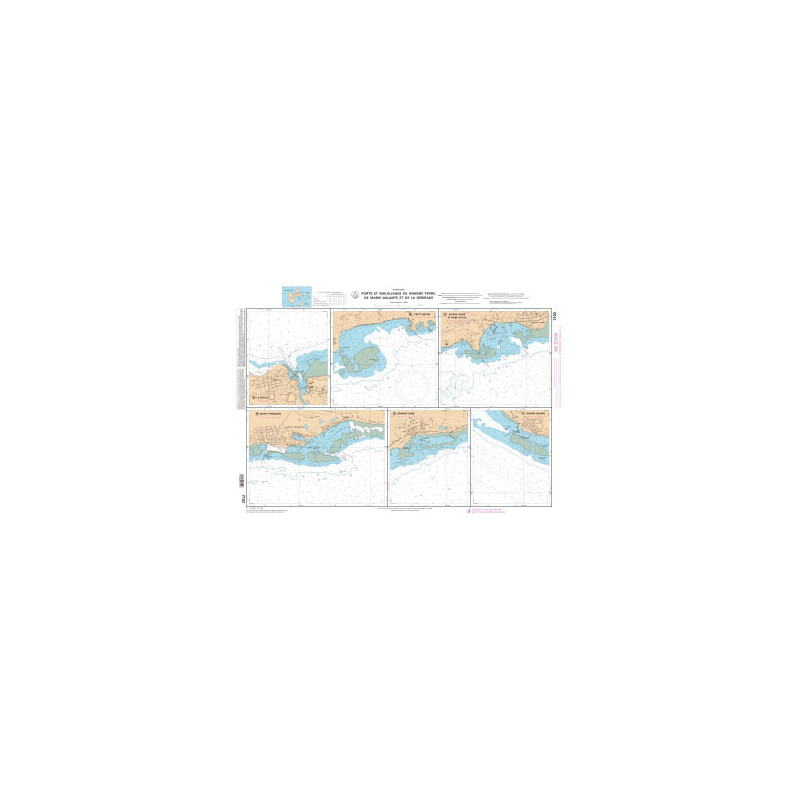 Shom Raster Géotiff - 7102 - Ports et mouillages de Grande-Terre, de Marie-Galante et de la Désirade