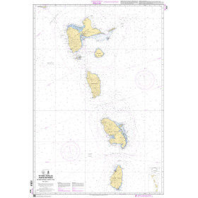 Shom Raster Geotiff - 7631 - INT 4184 - Petites Antilles - Partie centrale - De Montserrat à Saint Lucia
