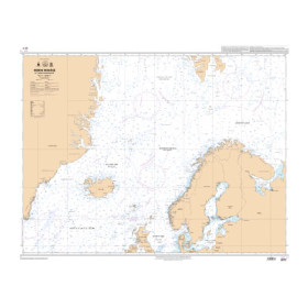Shom Raster Géotiff - 6727 - INT 10 - (fac-similé de la carte NO 300) - Mer de Norvège et mers adjacentes