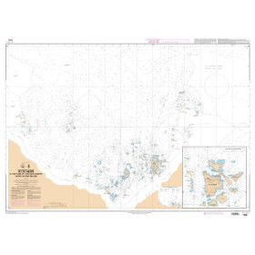 Shom Raster Géotiff - 7593 - De l'Ile Hélène au Rocher de d'barquement - Archipel de pointe Géologie