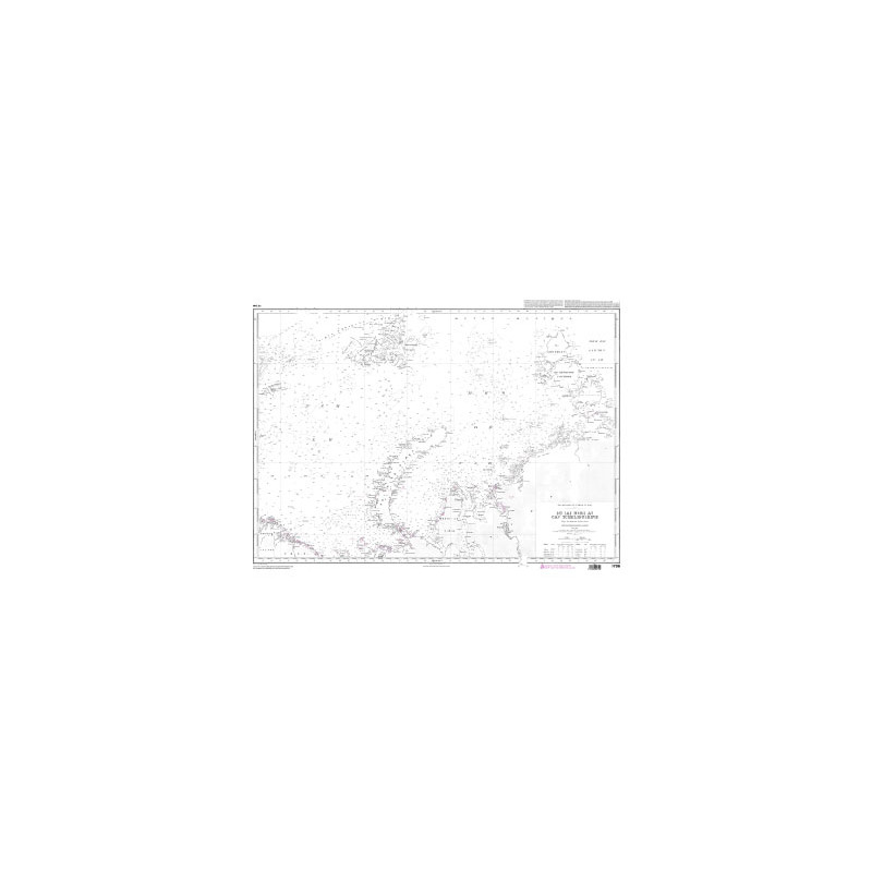 Shom Raster Géotiff - 5796 - De Cap Nord au Cap Tchéliouskine