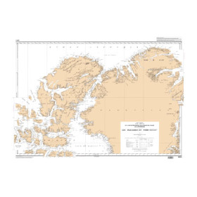 Shom Raster Géotiff - 6013 - De Lancaster Sound à la terre de peary et à Nugssuak - Les passages de Nord-Ouest