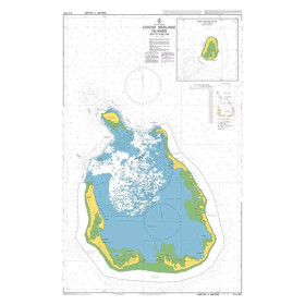 Australian Hydrographic Office - AUS607 - Cocos (Keeling) Islands South Keeling Islands