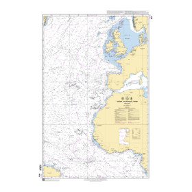 Shom Raster Geotiff - 6815 - INT 14 - (fac-similé de la carte GB 4014) - Océan Atlantique Nord - Partie Est