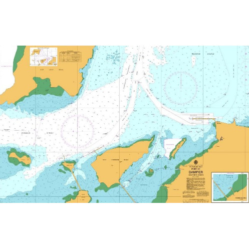 Australian Hydrographic Office - AUS60 - Port of Dampier (Southern Sheet)