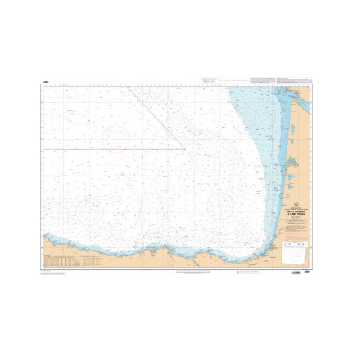 Shom Raster Géotiff - 6991 - De la Gironde à Cabo peñas