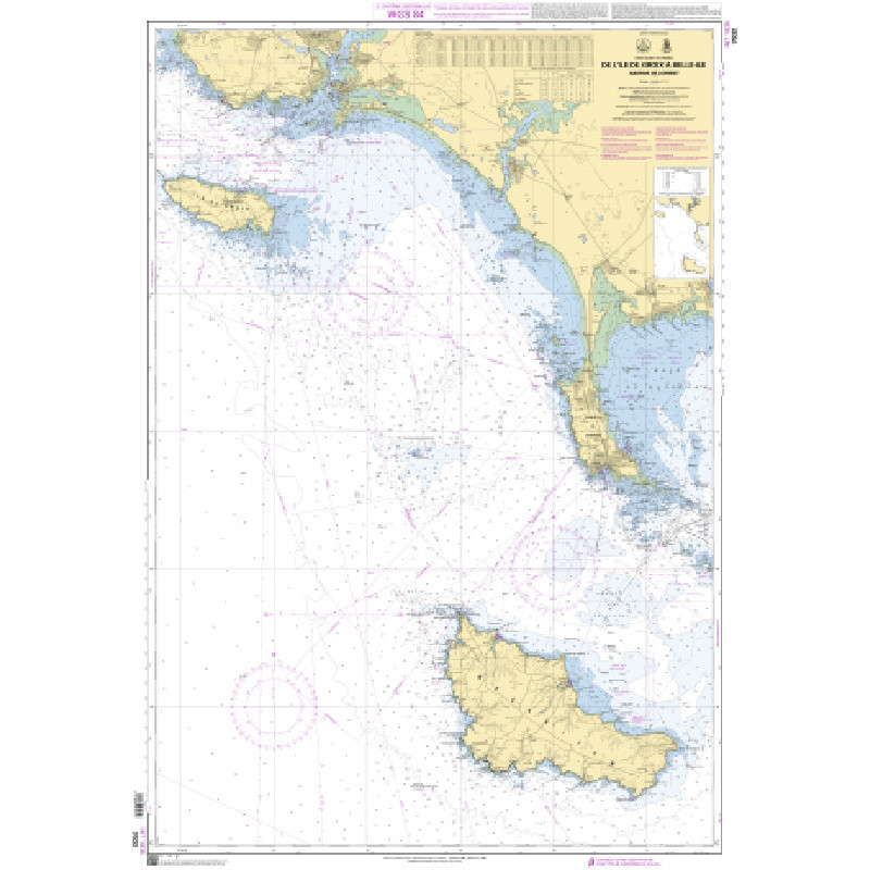 Shom Raster Géotiff - 7032 - De l'Île de Groix à Belle-Ile - Abords de Lorient