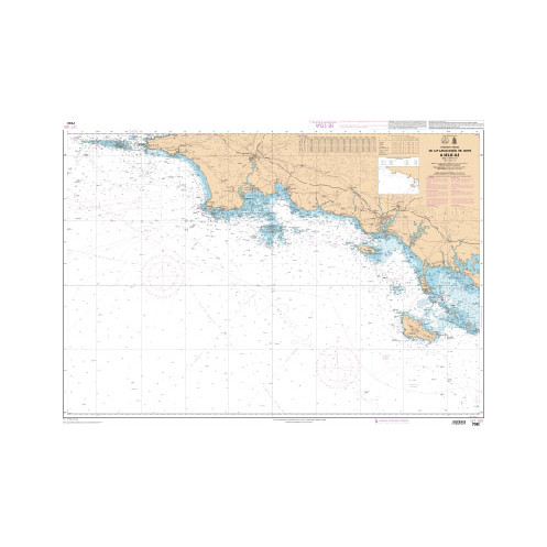 Shom Raster Géotiff - 7067 - De la Chaussée de Sein à Belle-Ile