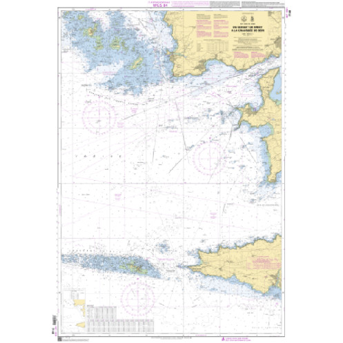 Shom Raster Géotiff - 7148 - De Goulet de Brest à la Chaussée de Sein