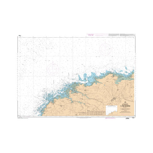 Shom Raster Géotiff - 7150 - De portsall à l'Anse de Kernic