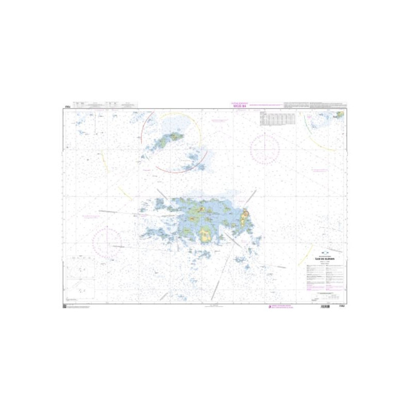 Shom Raster Géotiff - 7252 - Iles des Glenan