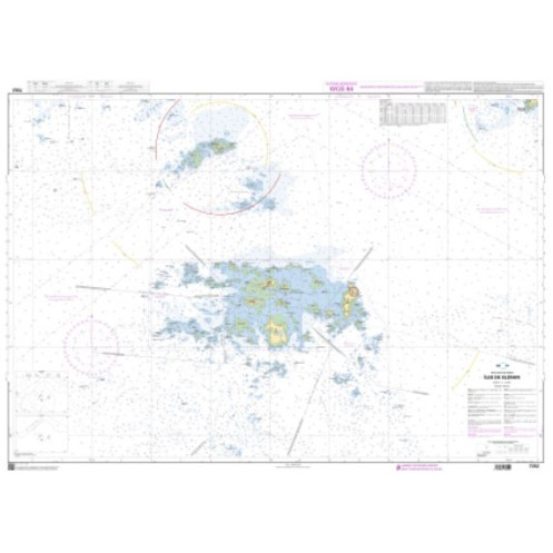 Shom Raster Géotiff - 7252 - Iles des Glenan