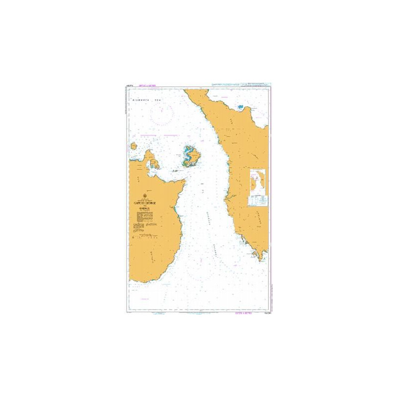 Australian Hydrographic Office - AUS554 - Cape St George to Rabaul
