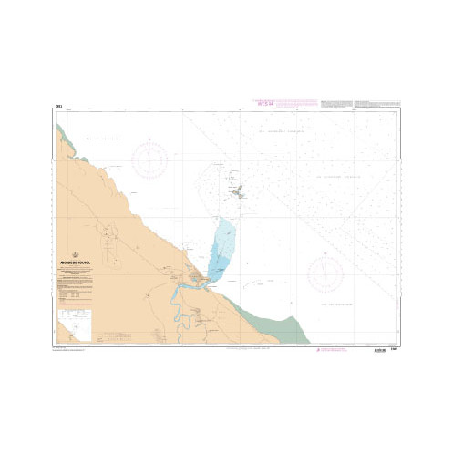 Shom Raster Geotiff - 7380 - Abords de Kourou