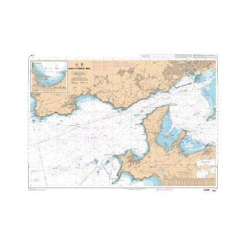 Shom Raster Geotiff - 7401 - INT 1832 - Accès à la Rade de Brest