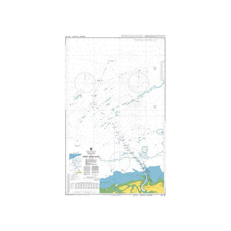 Australian Hydrographic Office - AUS53 - Approaches to Port Hedland