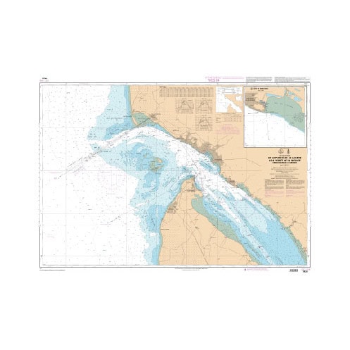 Shom Raster Géotiff - 7426 - INT 1845 - De la Pointe de la Coubre à la Pointe de la Négade - Embouchure de La Gironde