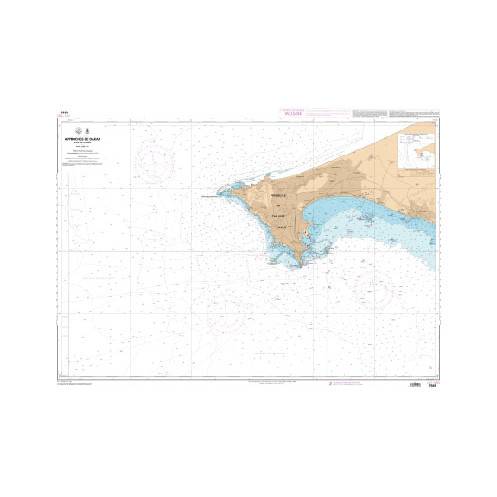 Shom Raster Géotiff - 7569 - INT 1993 - Approches de Dakar - Baie de Gorée