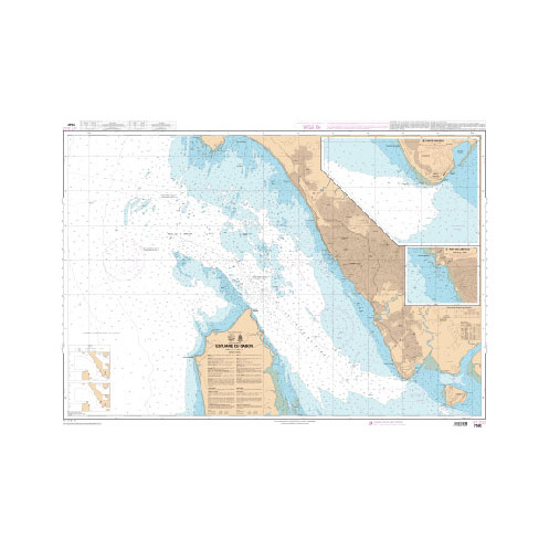 Shom Raster Geotiff - 7582 - INT 2922 - Estuaire du Gabon