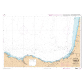 Shom Raster Geotiff - 7657 - INT 1805 - (fac-similé de la carte ES39A) - De Mimizan-Plage à Cabo de Ajo