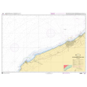 Shom Raster Geotiff - 7701 - De Mohammadia à Jorf Lasfar