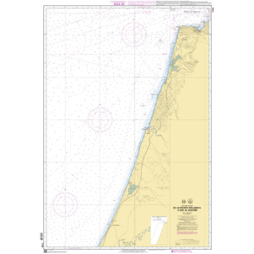 Shom Raster Geotiff - 7704 - De la pointe Malabata à Sidi Al Hachmi