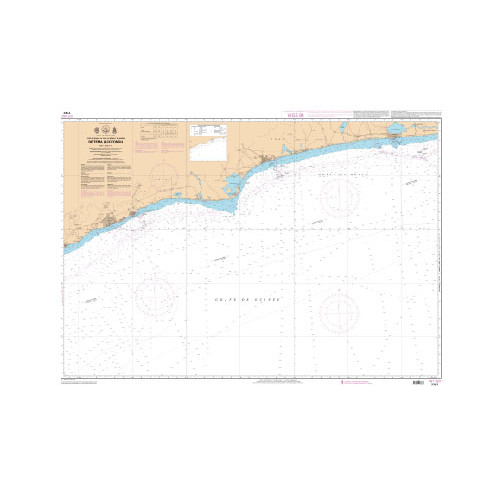 Shom Raster Géotiff - 7787 - INT 2807 - (fac-similé de la carte GB 1384) - De Tema à Cotonou