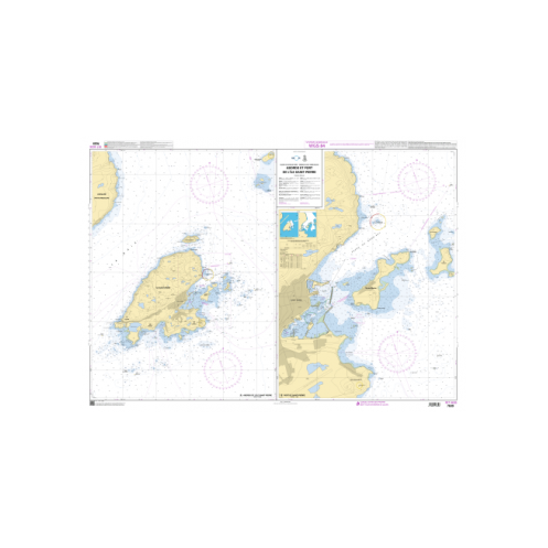 Shom Raster Géotiff - 7639 - Abords et port de l'Île Saint-Pierre