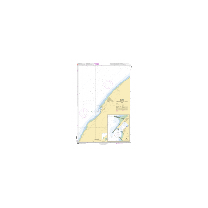 Shom Raster Geotiff - 7712 - Abords de Tan-Tan