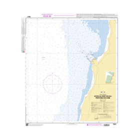 Shom Raster Geotiff - 7831 - Accès au port en eau profonde de Kribi