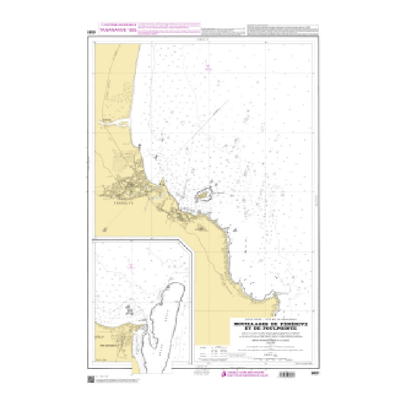 Shom Raster Géotiff - 6081 - Mouillages de Fénérive et de Foulpointe