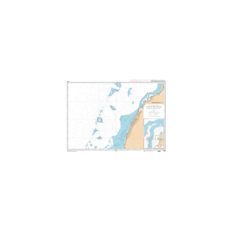 Shom Raster Géotiff - 6235 - Abords de Belo-sur-Mer