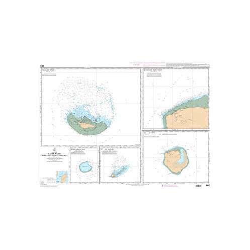 Shom Raster Géotiff - 6643 - Iles et récifs de canal de Mozambique