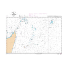 Shom Raster Geotiff - 6673 - INT 702 - (fac-similé de la carte GB 4702) - De Chagos Archipelago à Madagascar