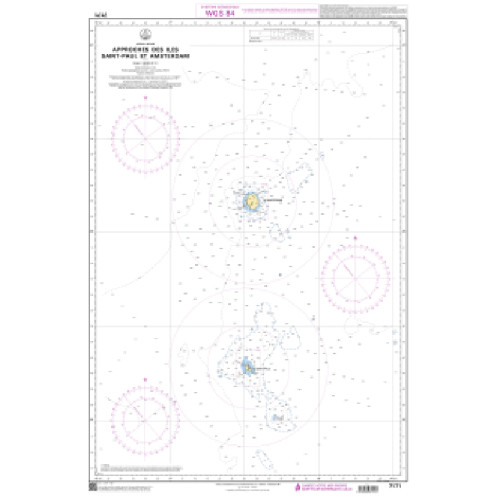Shom Raster Géotiff - 7171 - Approches des îles Saint-Paul et Amsterdam